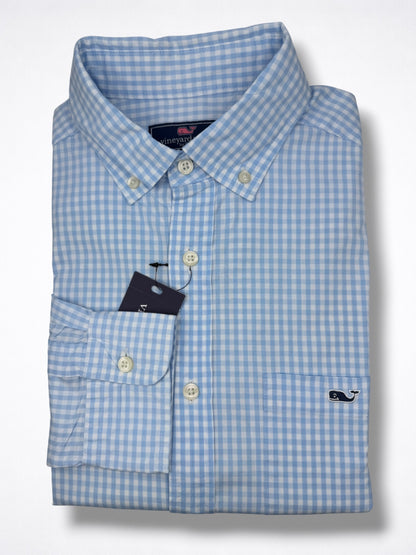 Camisa Vineyard Vines Classic Fit Manga Larga Talla S