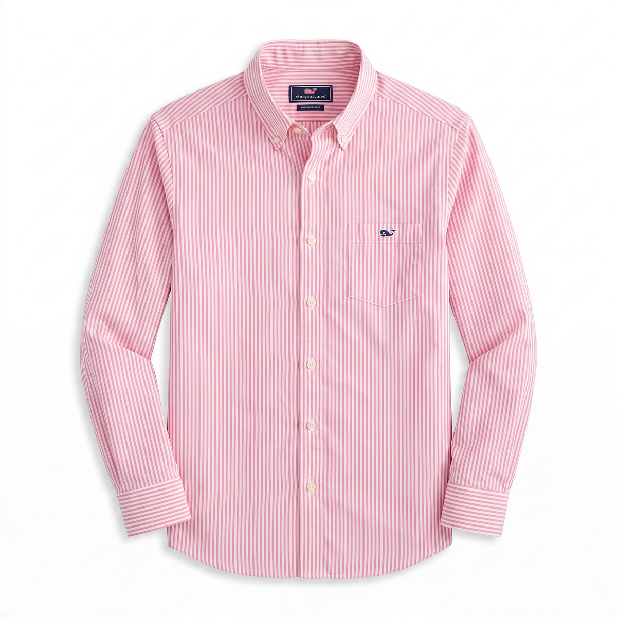 Camisa Vineyard Vines Classic Fit manga larga talla S