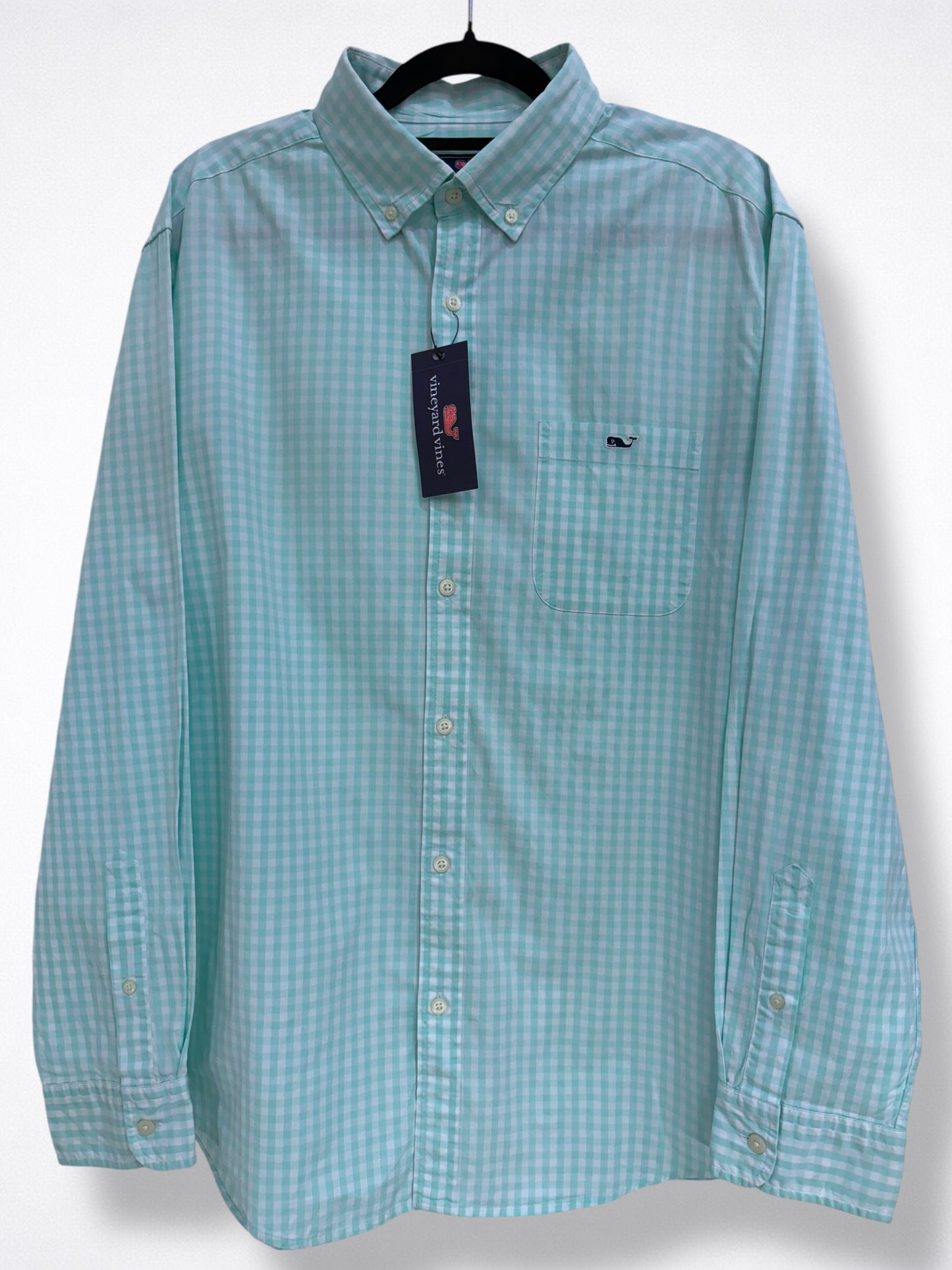 Camisa Vineyard Vines Classic Fit Manga Larga Talla L