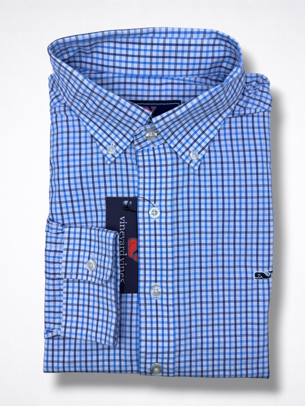 Camisa Vineyard Vines Classic Fit Manga Larga Talla L