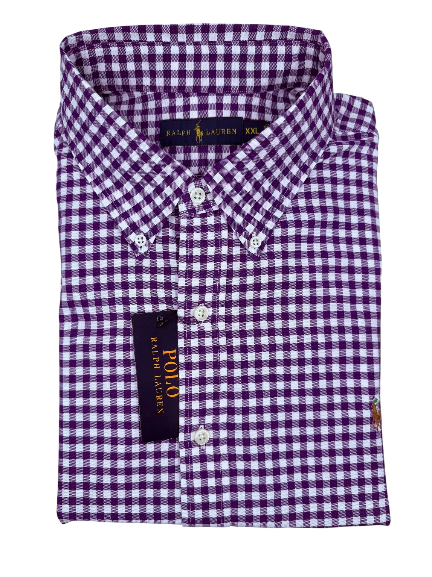 Camisa Polo Ralph Lauren Classic Fit Manga Larga Talla XXL