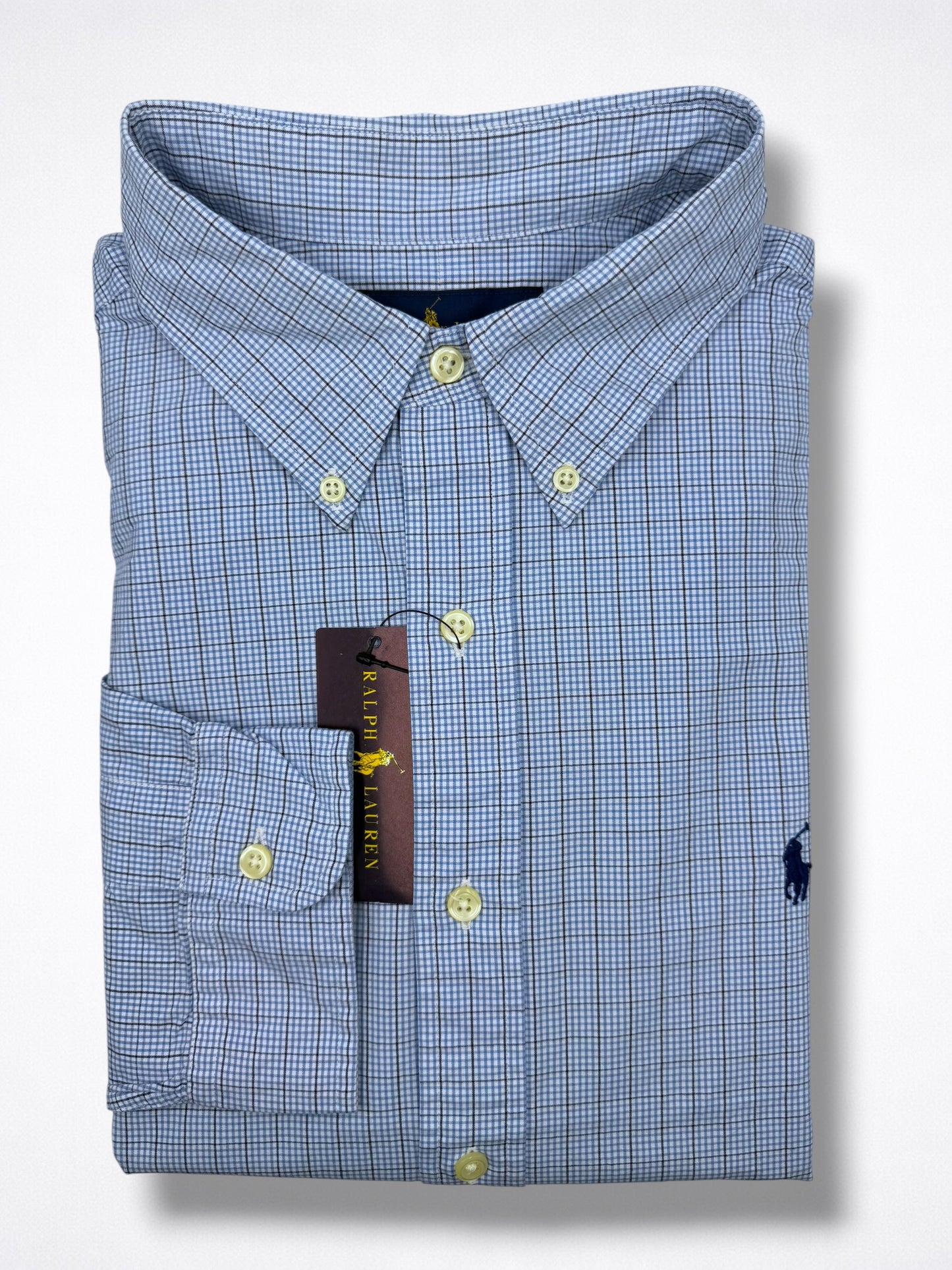 Camisa Polo Ralph Lauren Classic Fit Manga Larga Talla XL