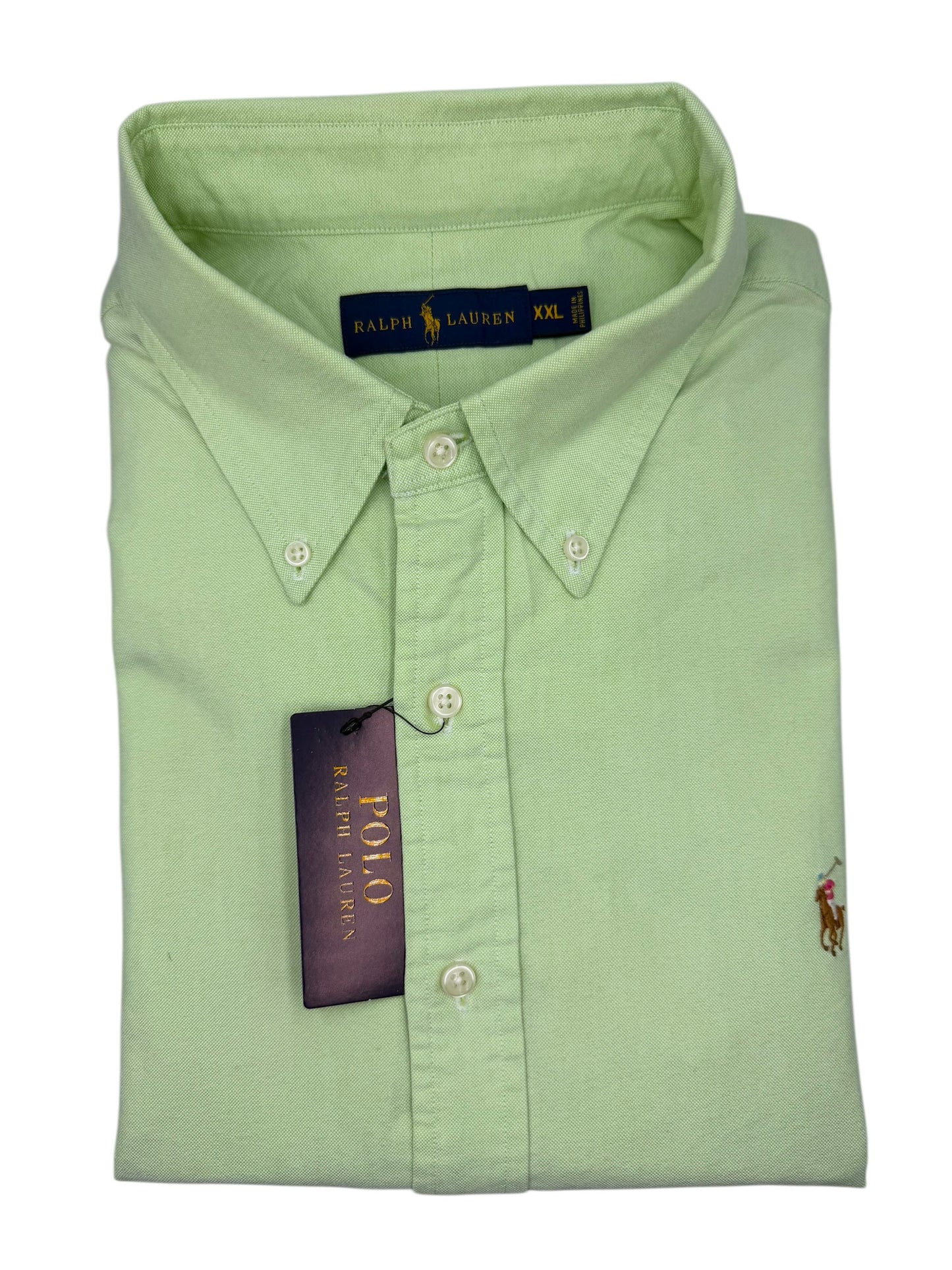 Camisa Polo Ralph Lauren Classic Fit Manga Larga Talla XXL