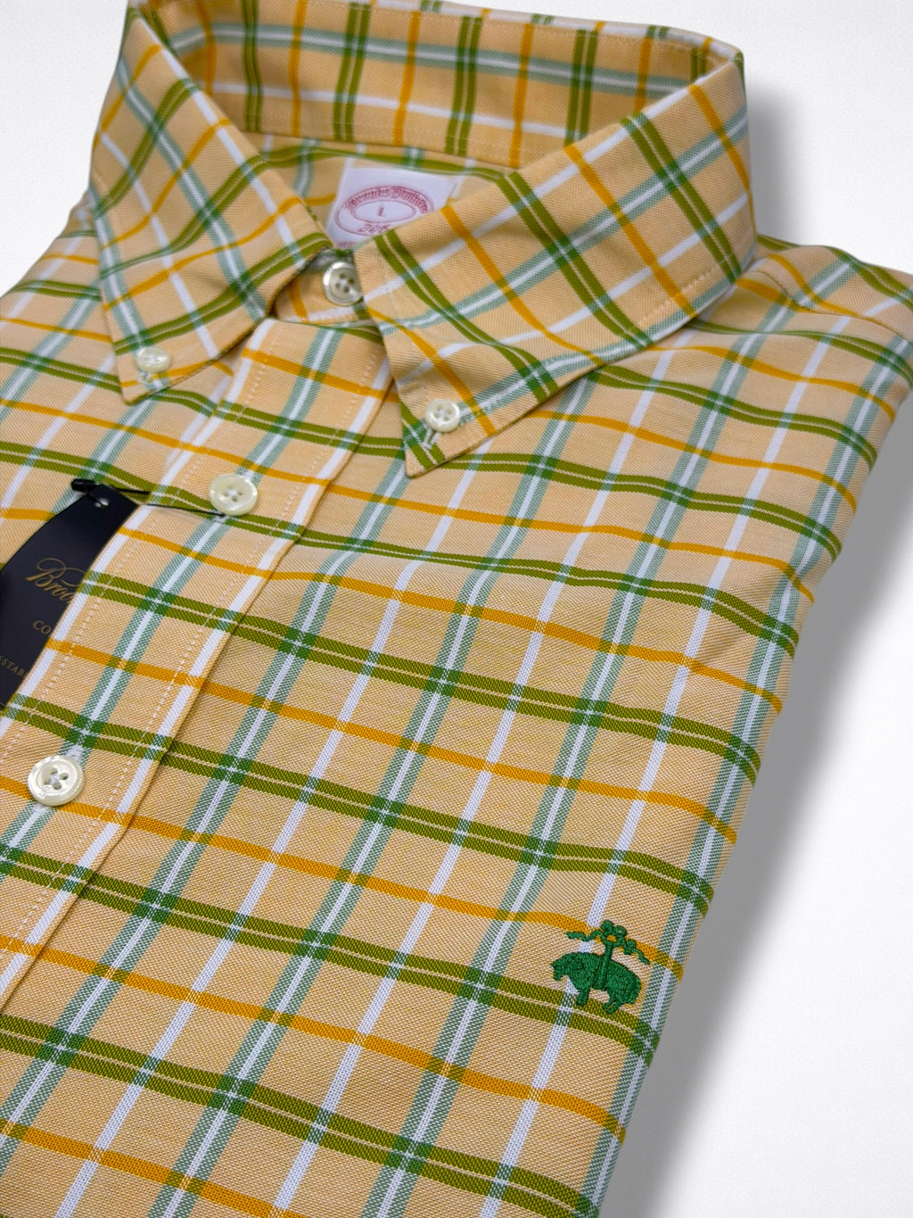 Camisa Brooks Brothers Classic Fit Manga Larga Talla XL