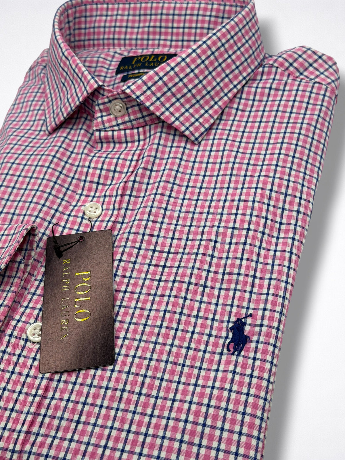 Camisa Polo Ralph Lauren Classic Fit Manga Larga Talla L