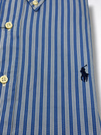 Camisa Polo Ralph Lauren Slim Fit Manga Larga Talla L