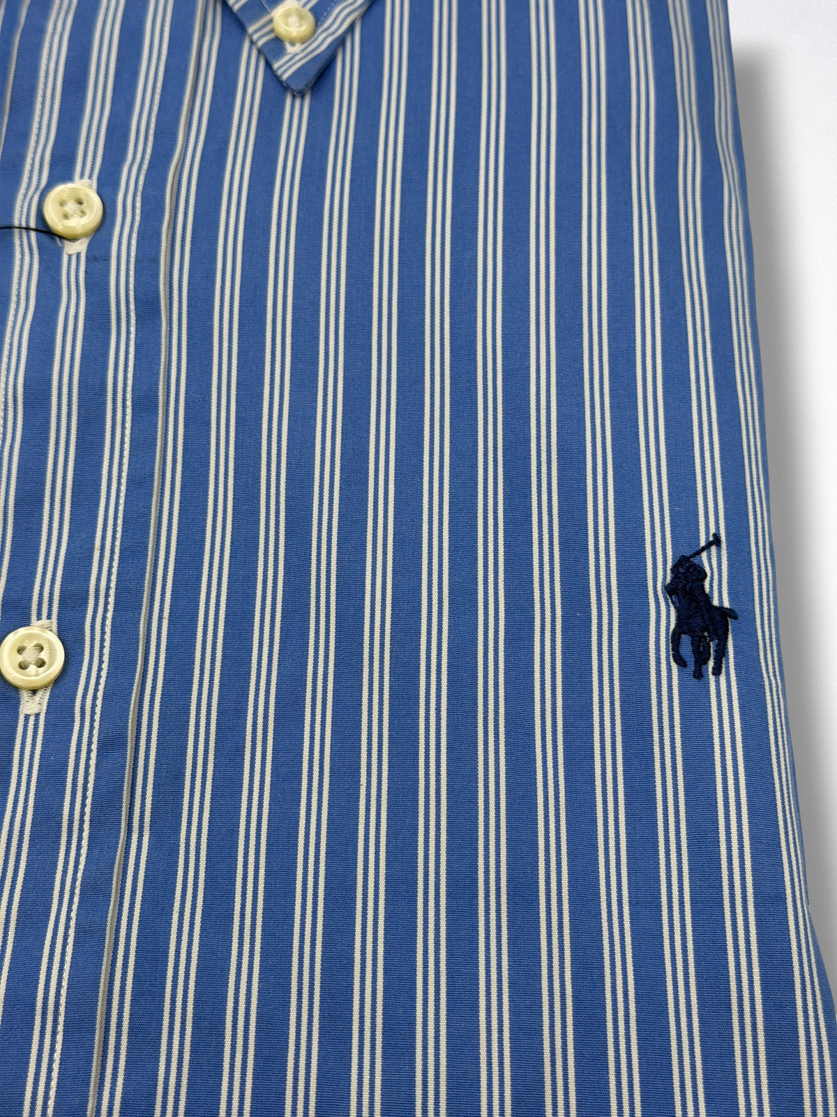 Camisa Polo Ralph Lauren Slim Fit Manga Larga Talla L