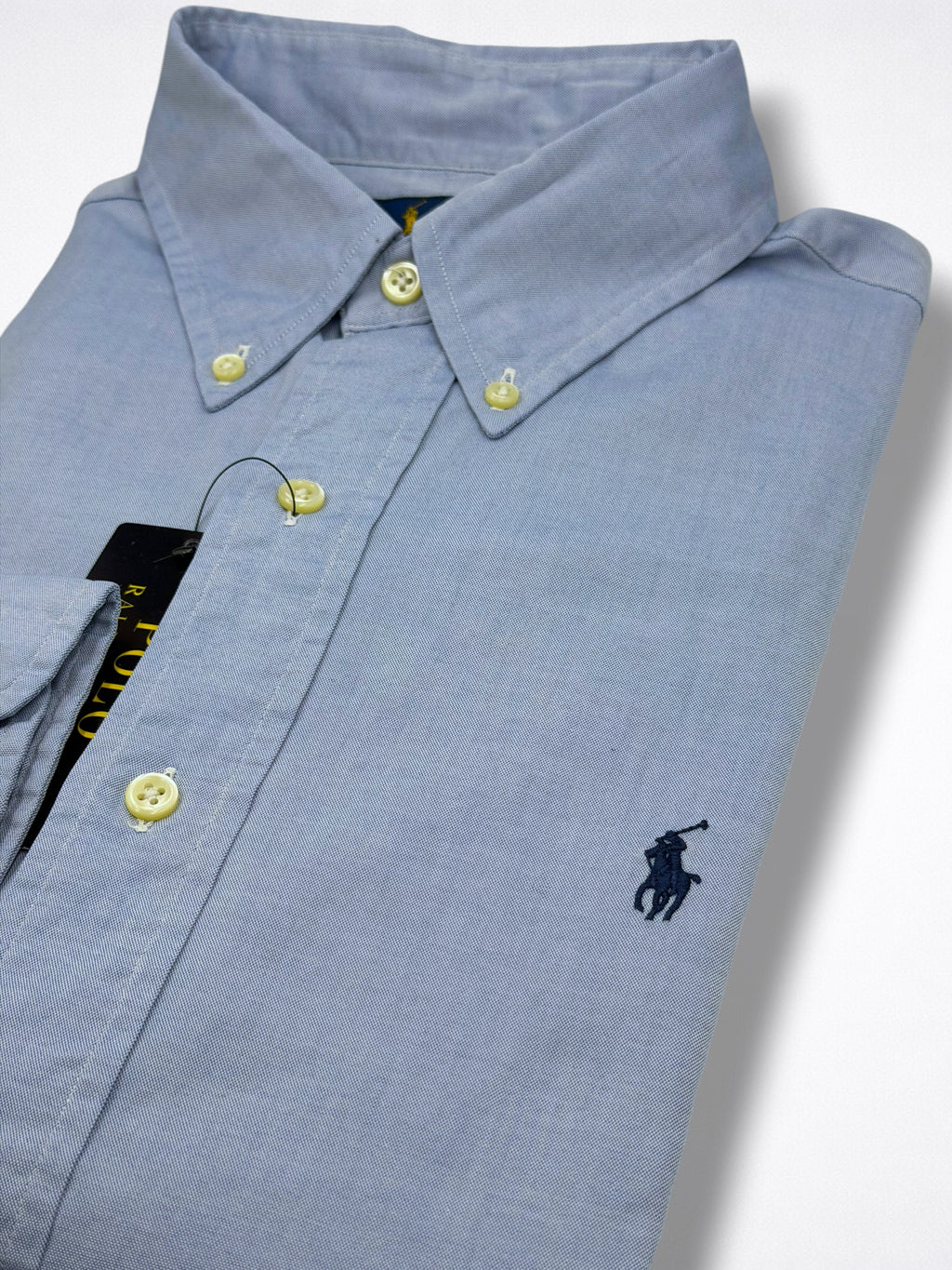 Camisa Polo Ralph Lauren Classic Fit Manga Larga Talla S