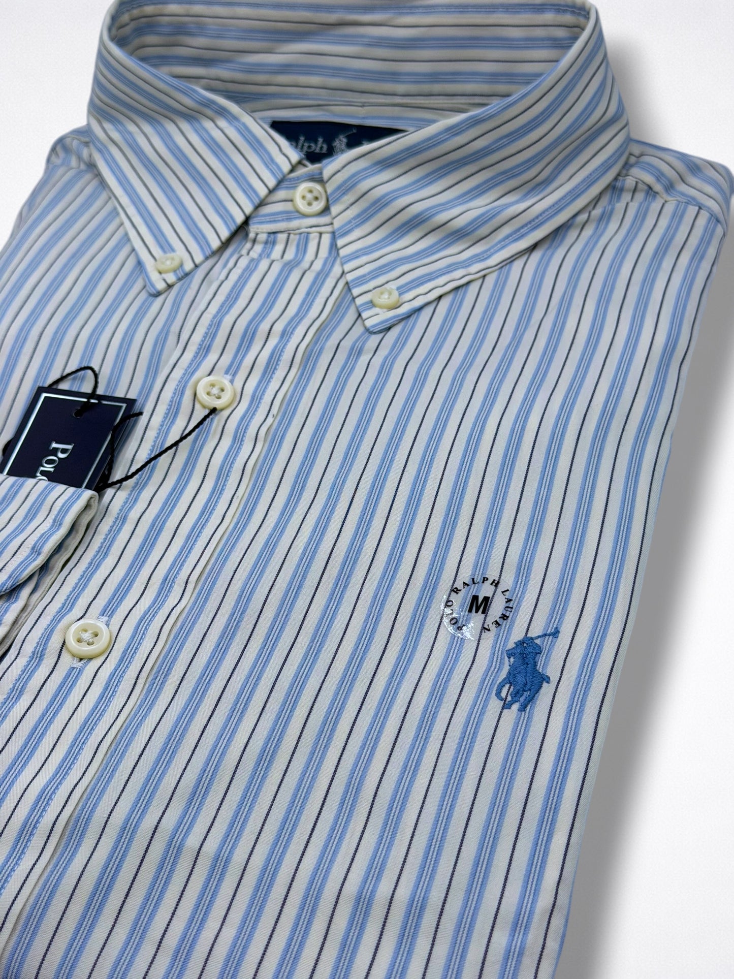 Camisa Polo Ralph Lauren Classic Fit Manga Larga Talla M