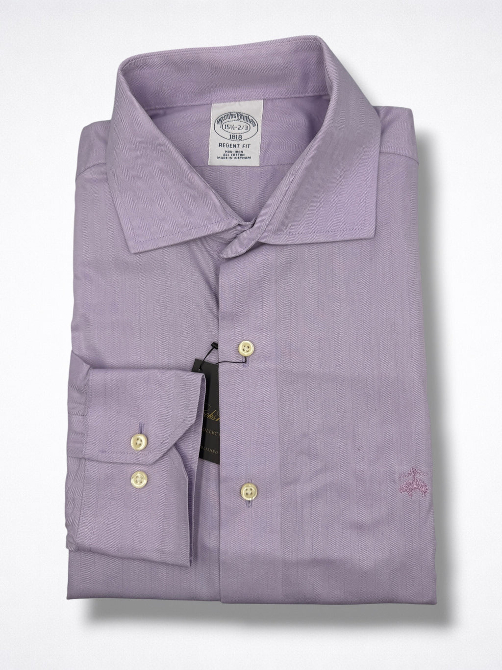 Camisa Brooks Brothers Classic Fit manga larga 32/33 talla M