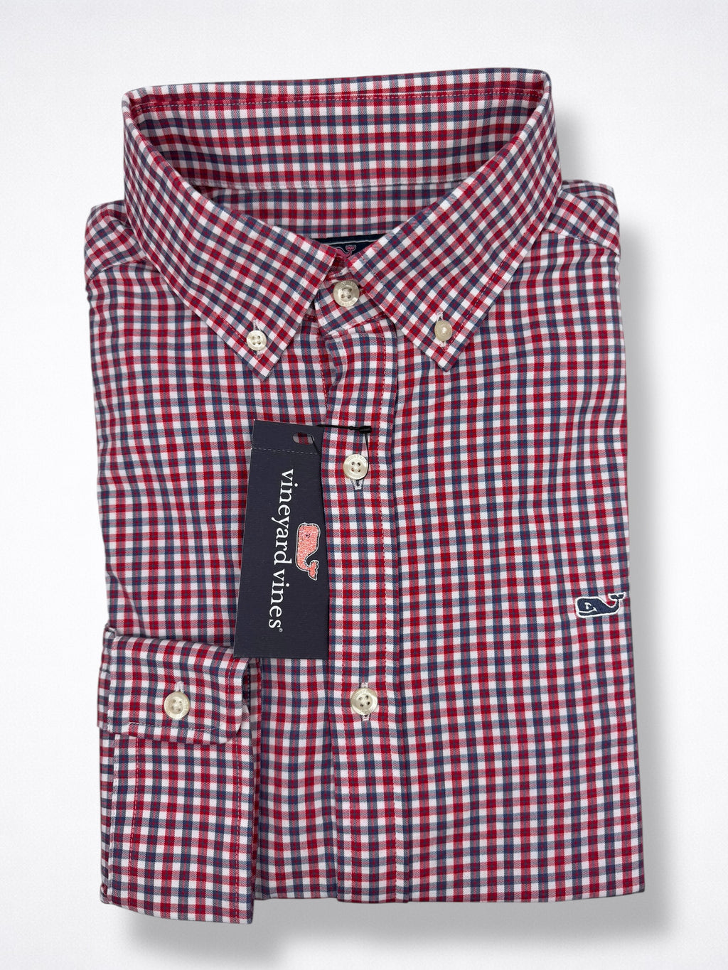 Camisa Vineyard Vines Classic Fit Manga Larga Talla M