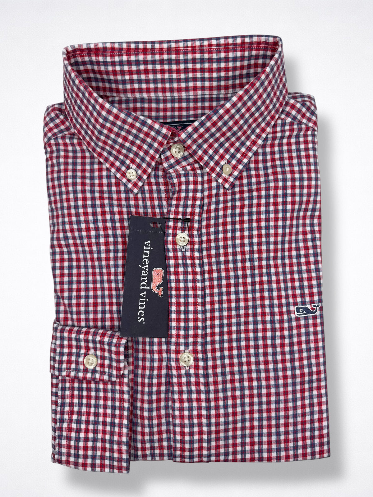 Camisa Vineyard Vines Classic Fit Manga Larga Talla M