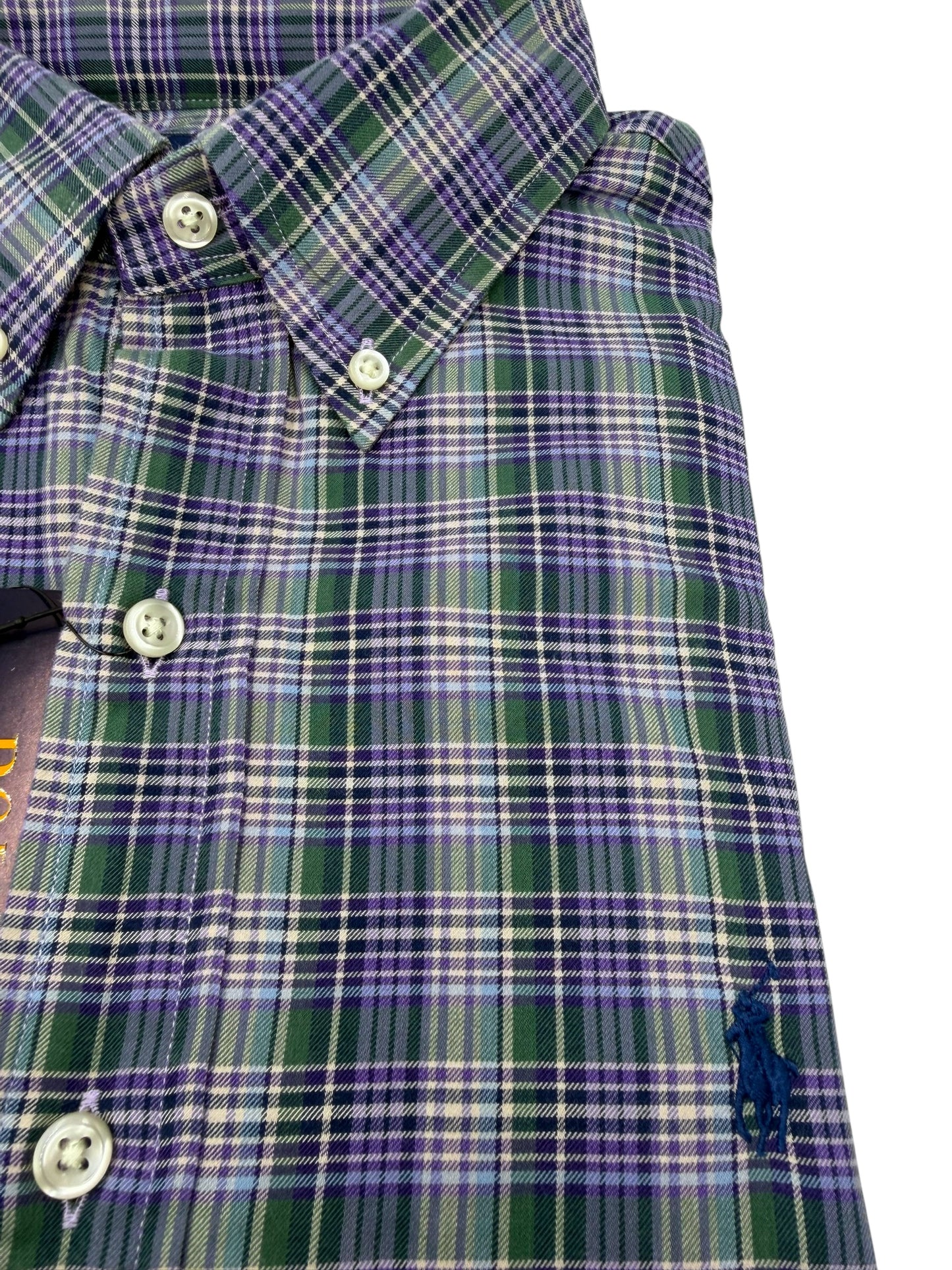 Camisa Polo Ralph Lauren Classic Fit Manga Larga Talla S