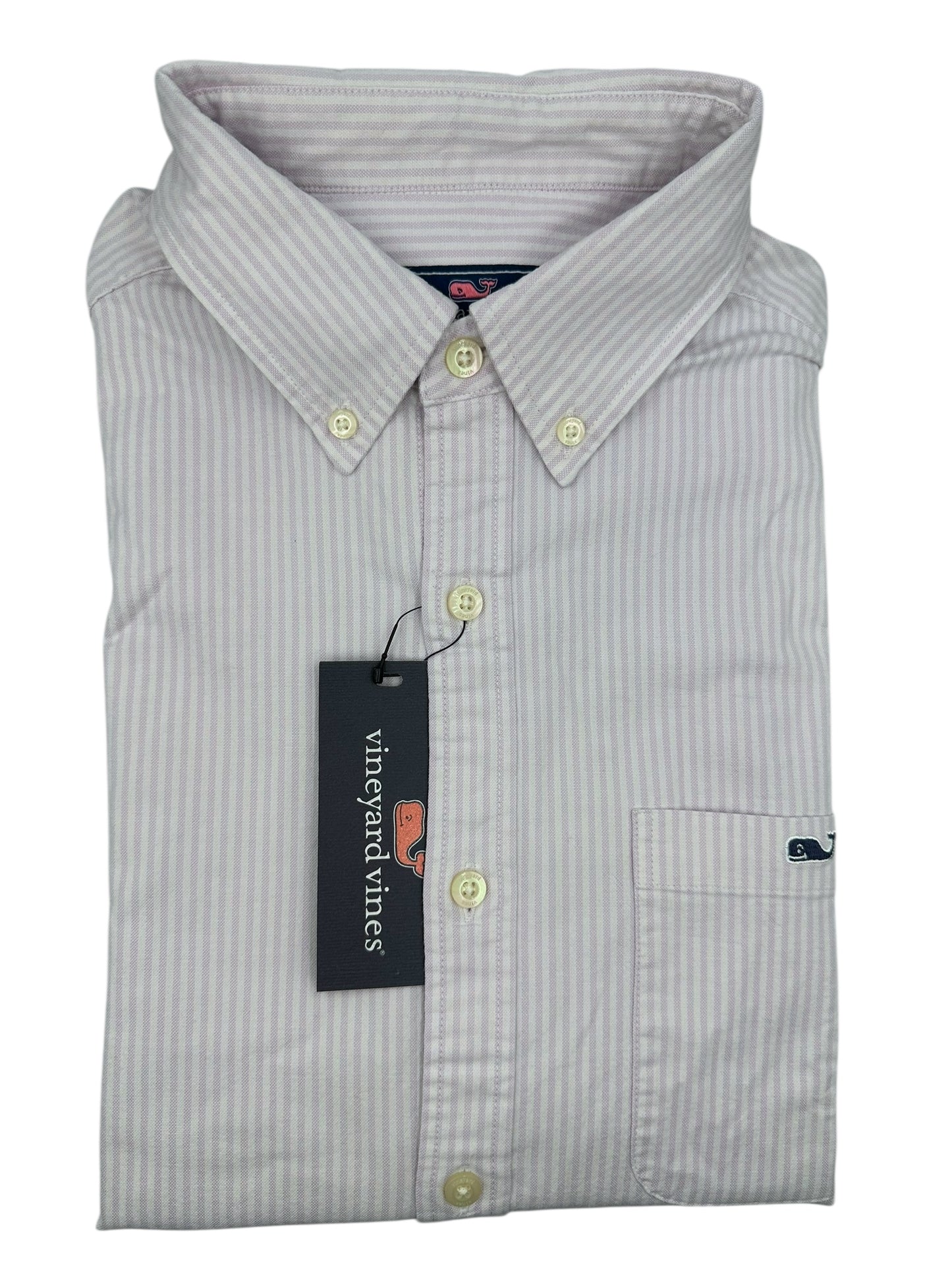 Camisa Vineyard Vines Custom Fit Manga Larga Talla M