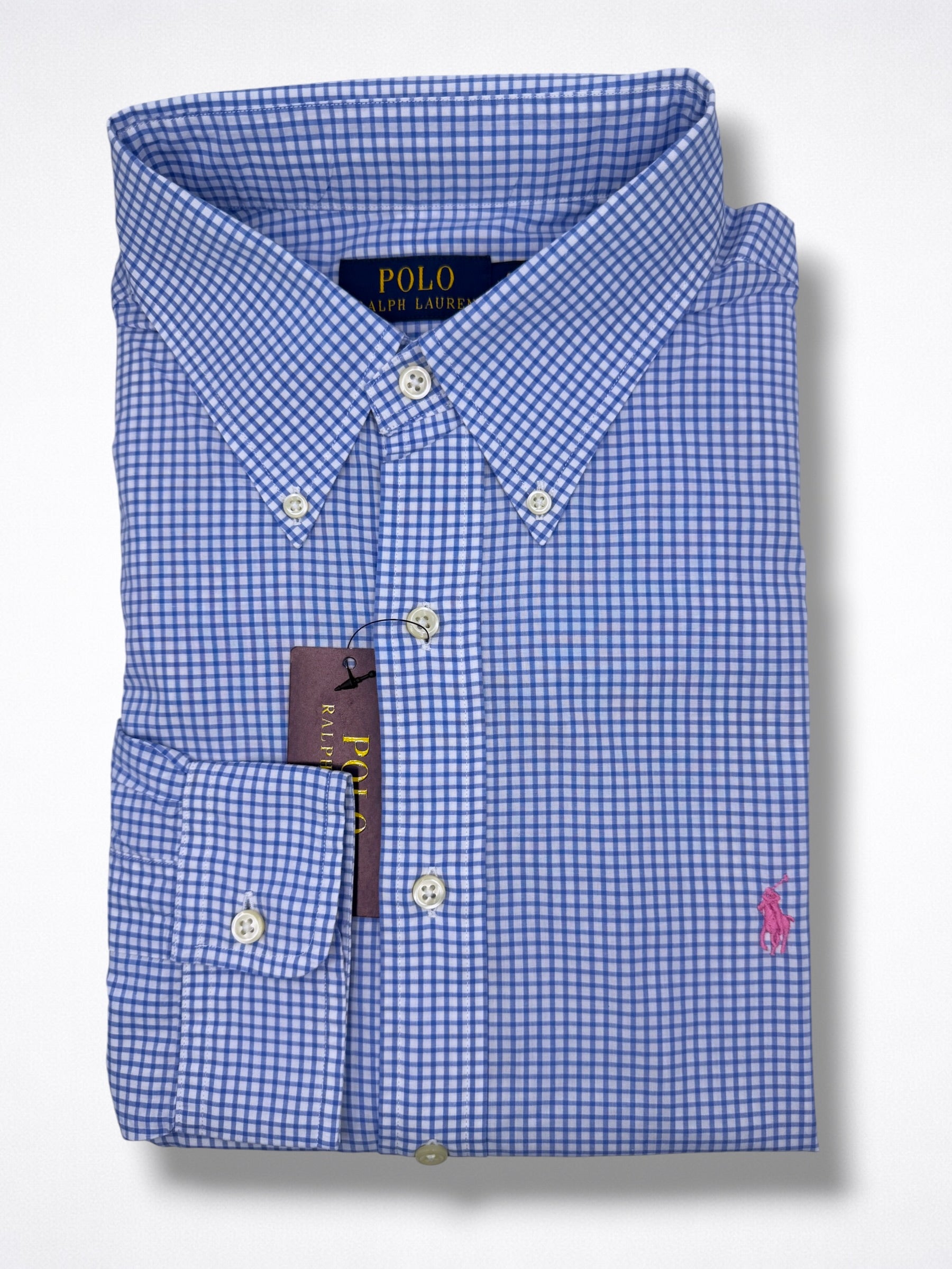 Camisa Polo Ralph Lauren Classic Fit manga larga talla L