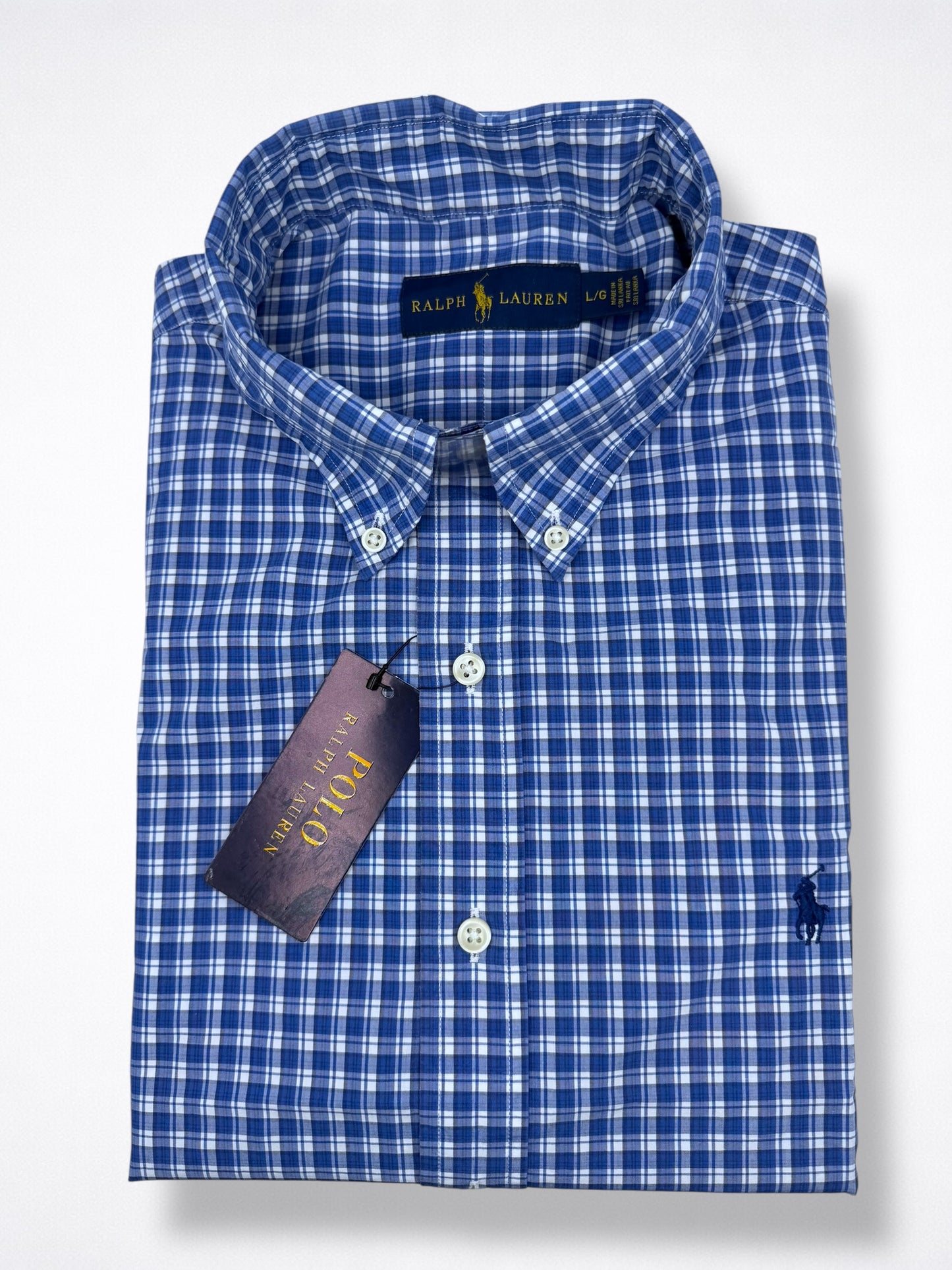 Camisa Polo Ralph Lauren Classic Fit Manga Corta Talla L