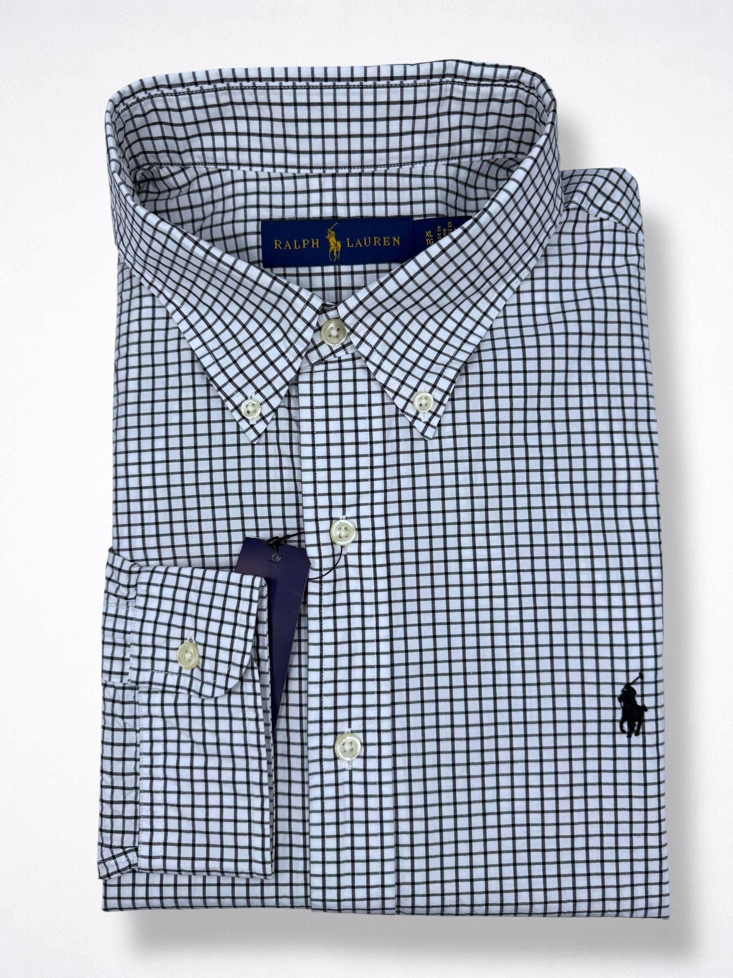 Camisa Polo Ralph Lauren Classic Fit Manga Larga Talla XL
