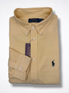 Camisa Polo Ralph Lauren Custom Fit manga larga talla M