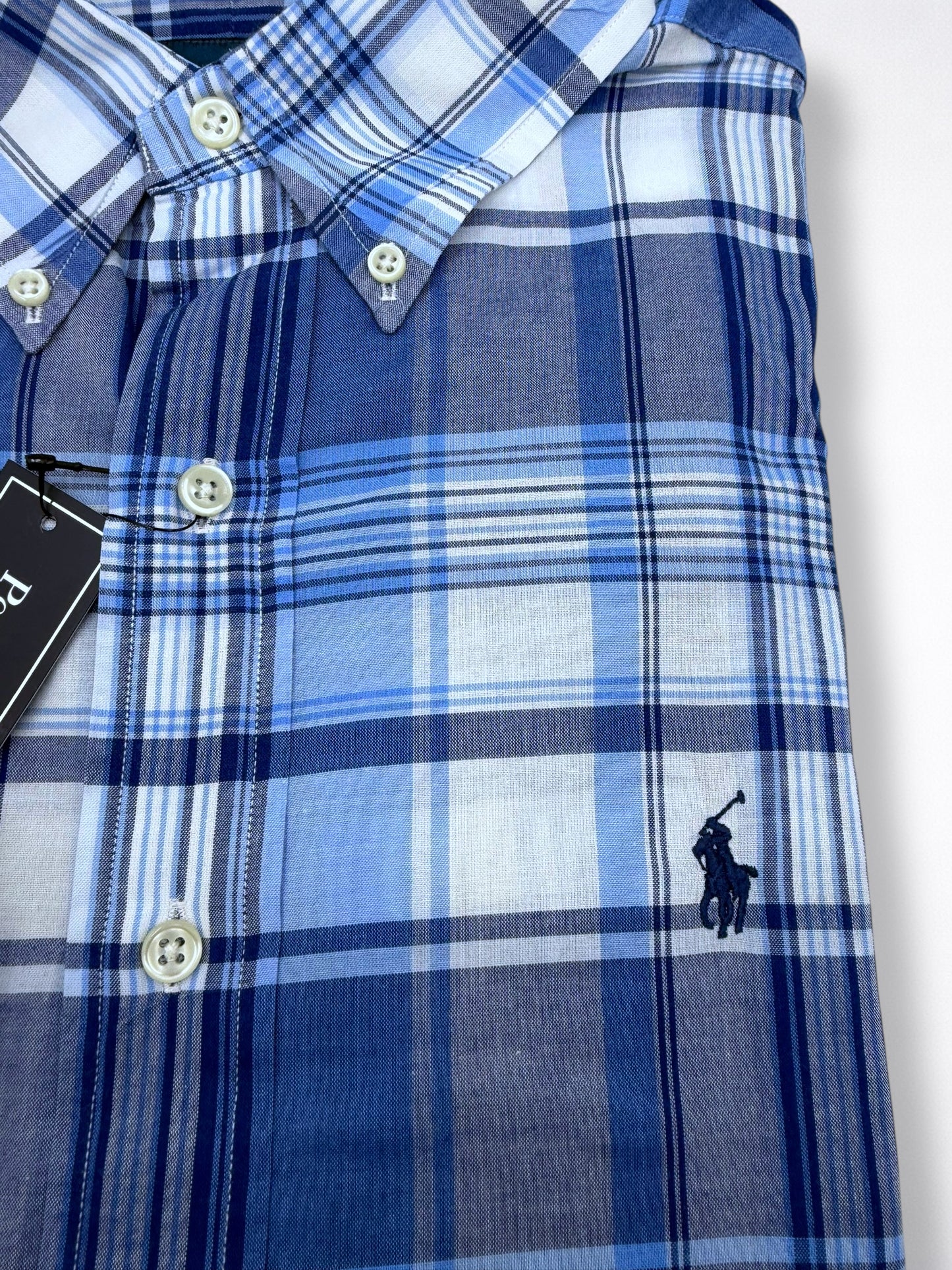 Camisa Polo Ralph Lauren Classic Fit Manga Larga Talla M
