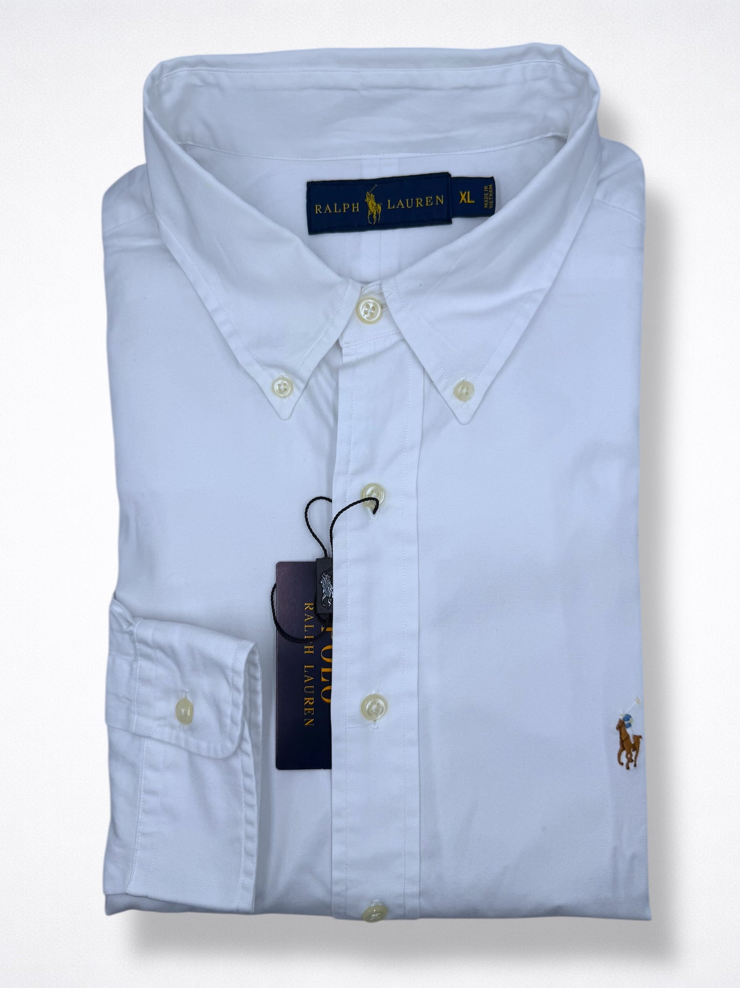 Camisa Polo Ralph Lauren Classic Fit Manga Larga Talla XL