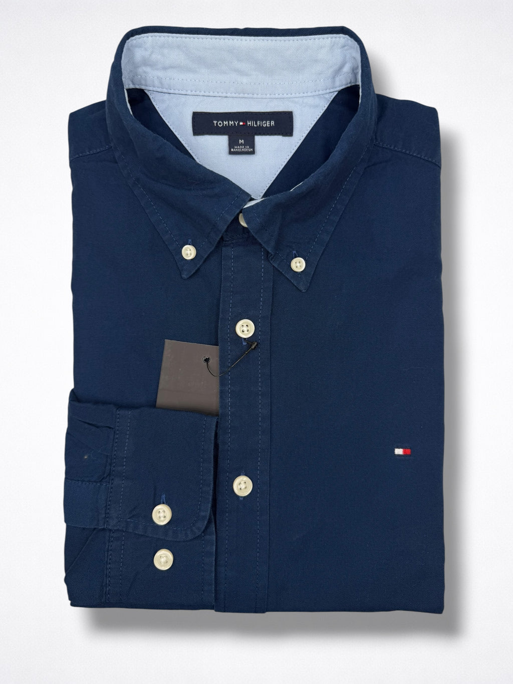 Camisa Tommy Hilfiger Classic Fit Manga Larga Talla M