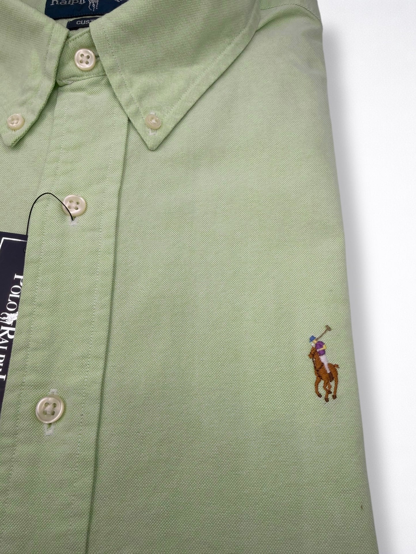 Camisa Polo Ralph Lauren Custom Fit Manga Corta Talla XL