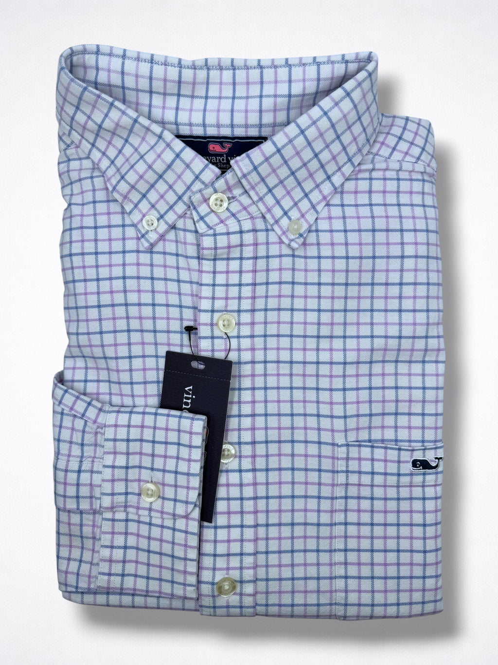 Camisa Vineyard Vines Classic Fit Manga Larga Talla XL