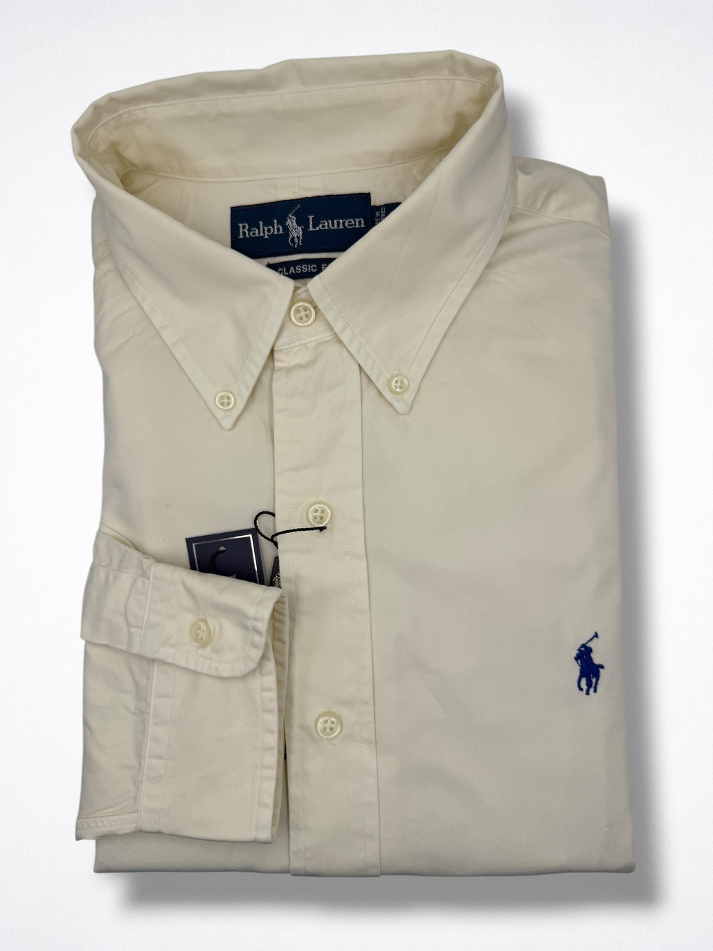 Camisa Polo Ralph Lauren Classic Fit manga larga talla L