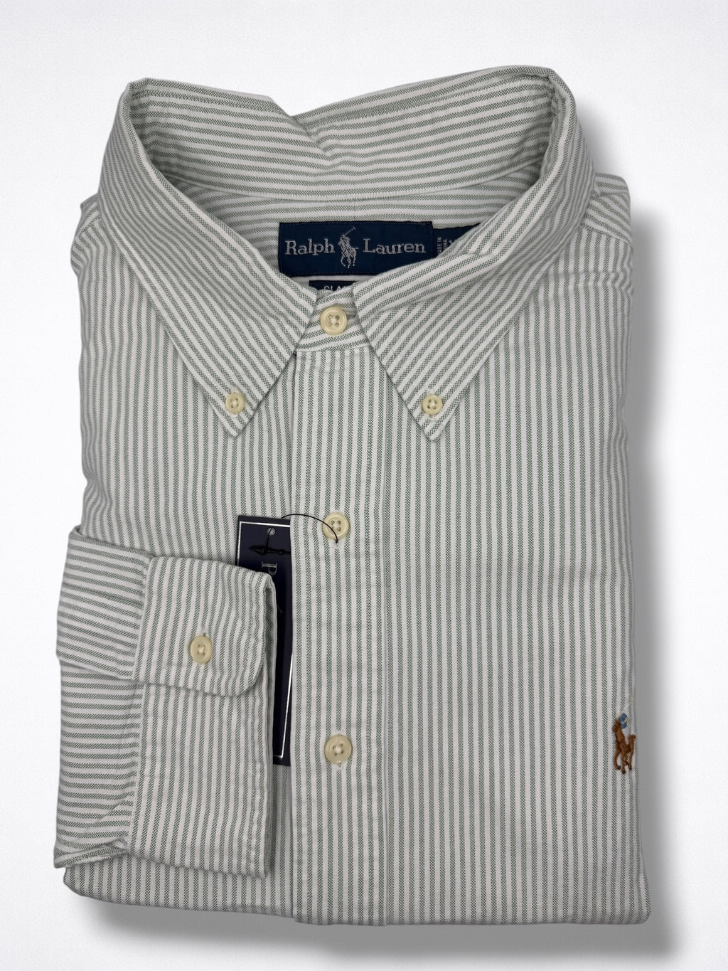 Camisa Polo Ralph Lauren Classic Fit manga larga talla XXL