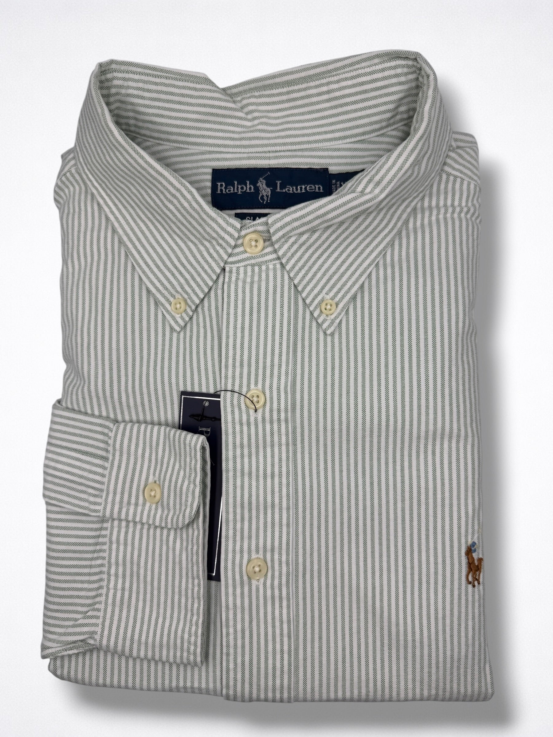 Camisa Polo Ralph Lauren Classic Fit manga larga talla XXL