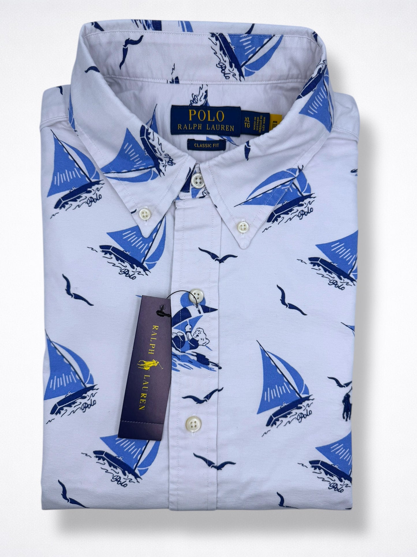 Camisa Polo Ralph Lauren Classic Fit Manga Corta Talla XL