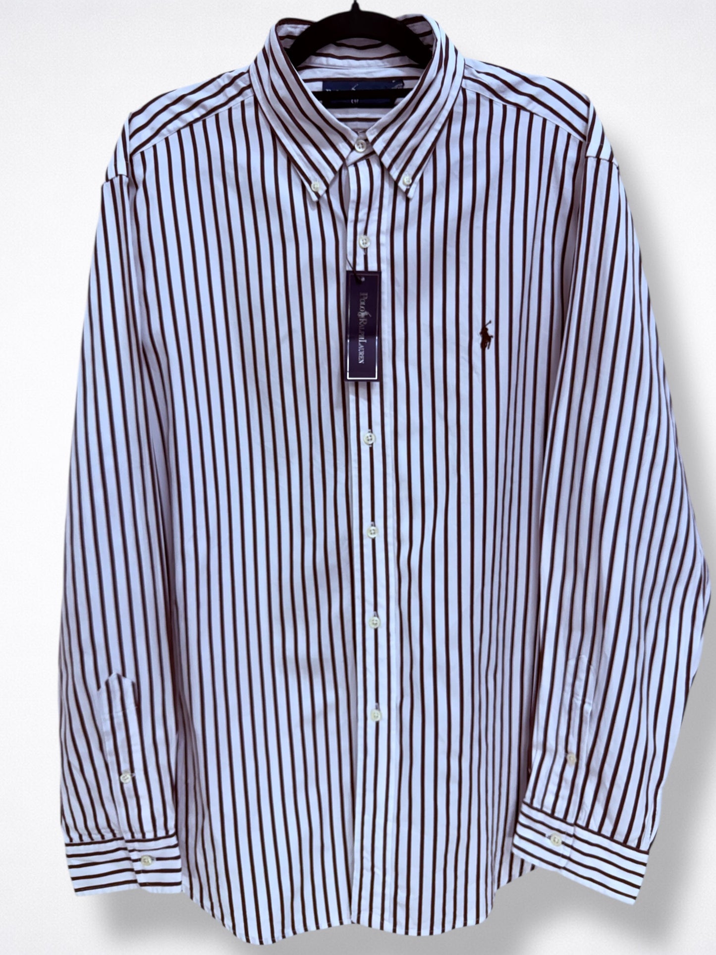 Camisa Polo Ralph Lauren Classic Fit Manga Larga Talla XL