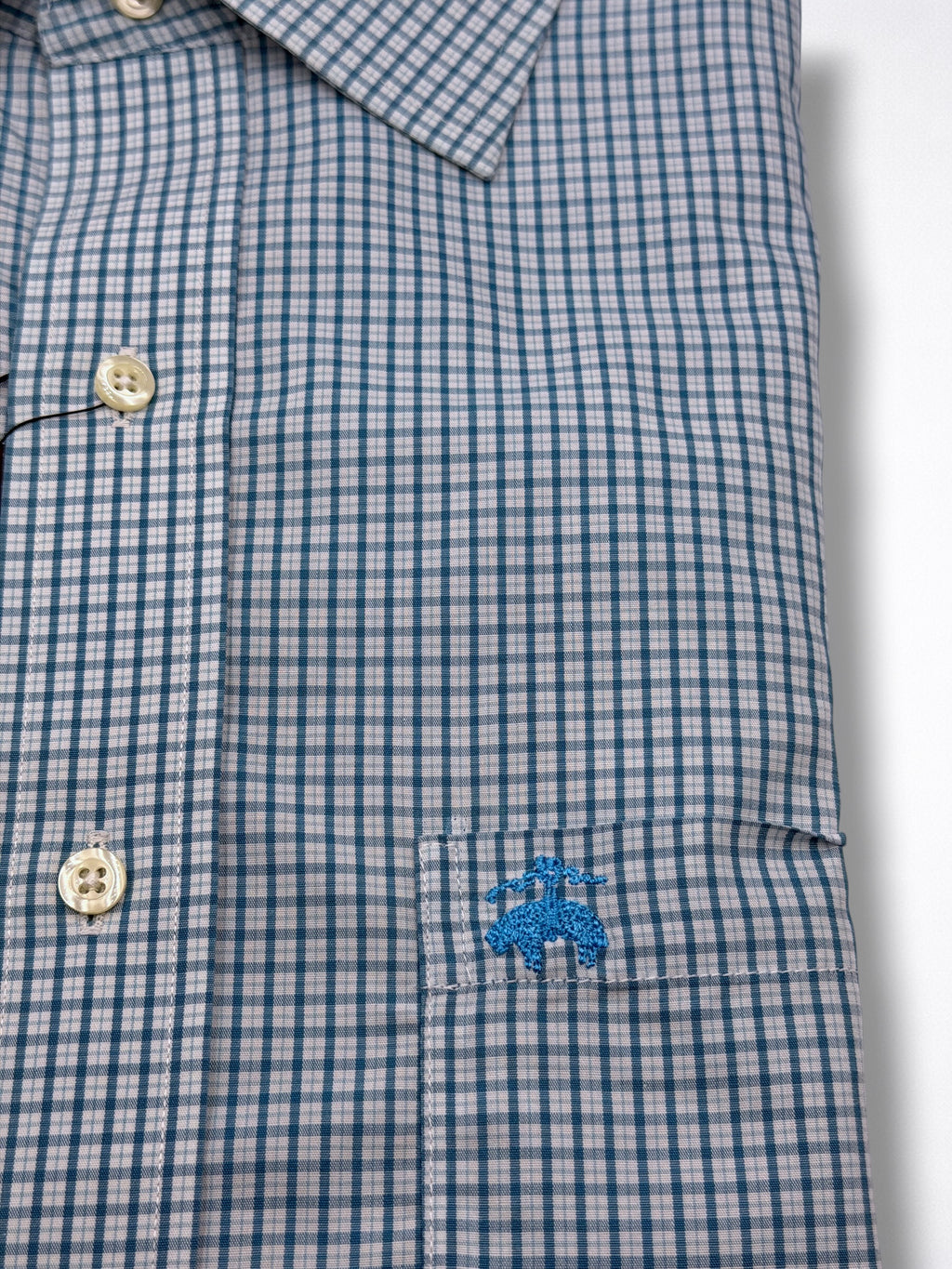 Camisa Brooks Brothers Classic Fit Manga Larga Talla L