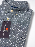 Camisa Vineyard Vines Classic Fit Manga Corta Talla M