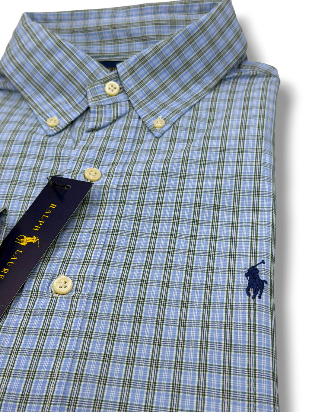 Camisa Polo Ralph Lauren Classic Fit Manga Larga Talla L