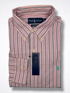 Camisa Polo Ralph Lauren Classic Fit Manga Larga Talla L