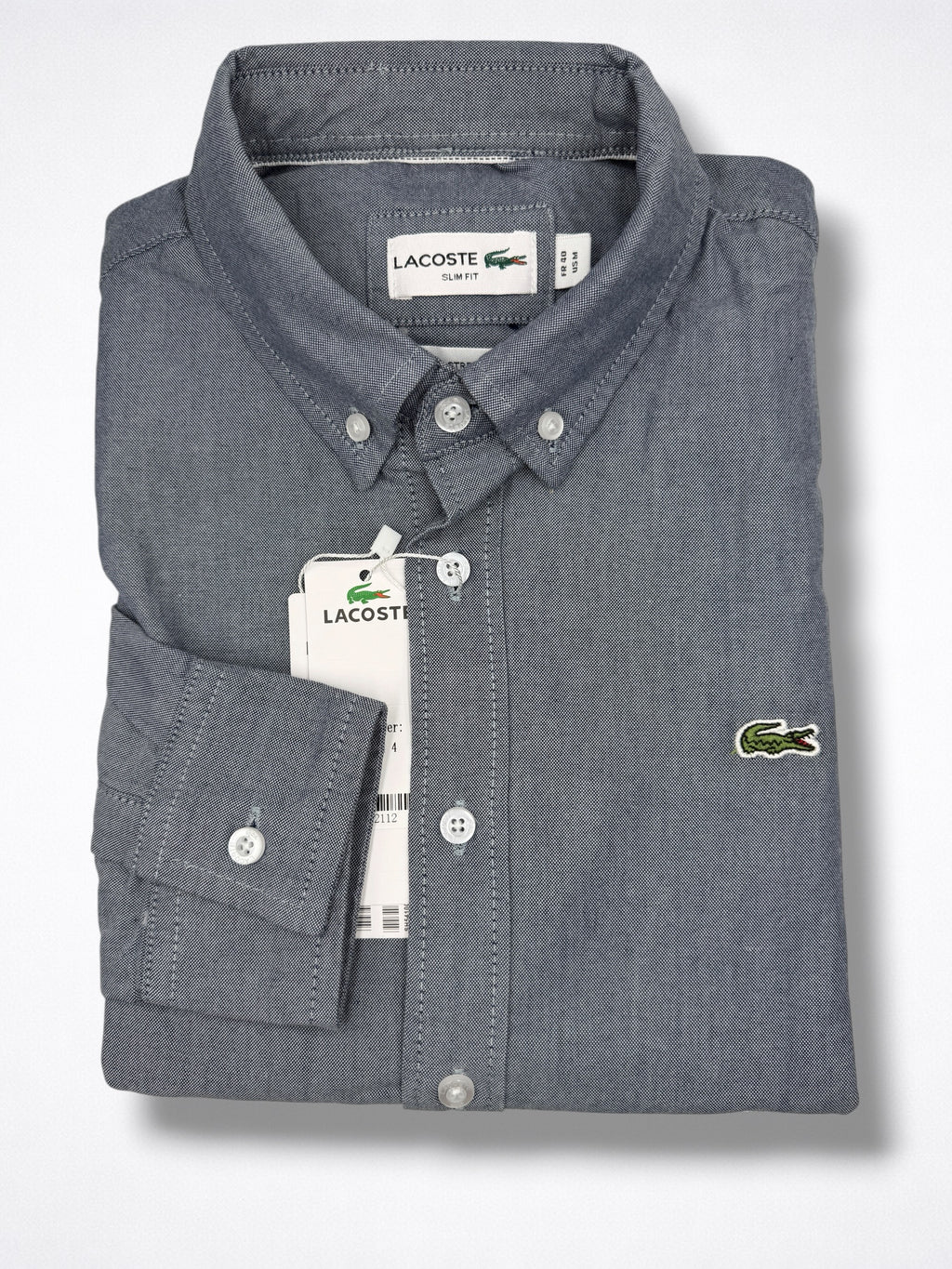 Camisa Lacoste talla M slim fit stretch, viene reducida, sirve para  talla S