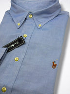 Camisa Polo Ralph Lauren Classic Fit Fit Manga Larga Talla L