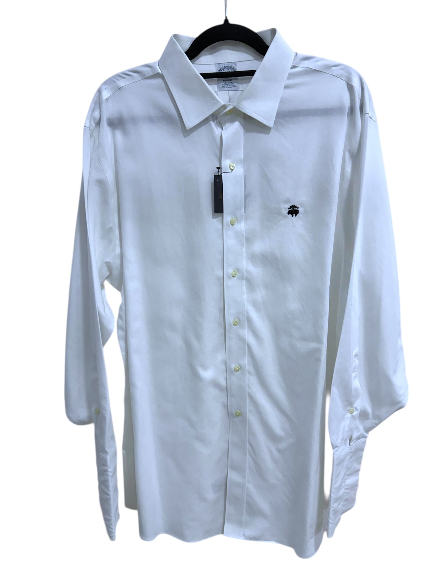 Camisa Brooks Brothers Classic Fit Manga larga de Manquernillas Talla XXL