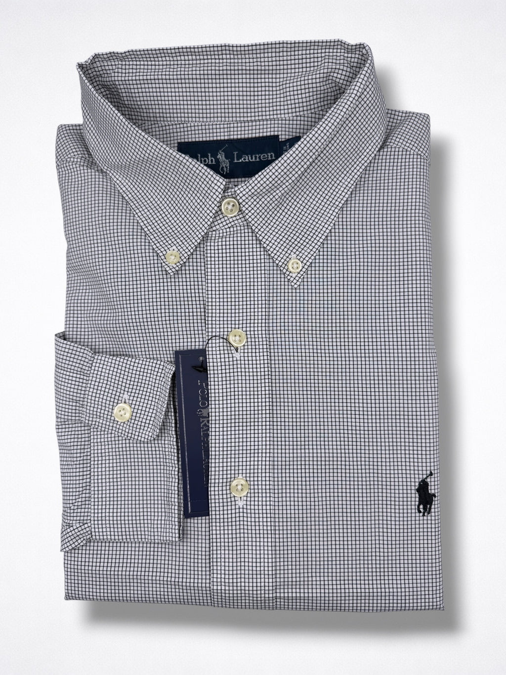 Camisa Polo Ralph Lauren Classic Fit manga larga talla L