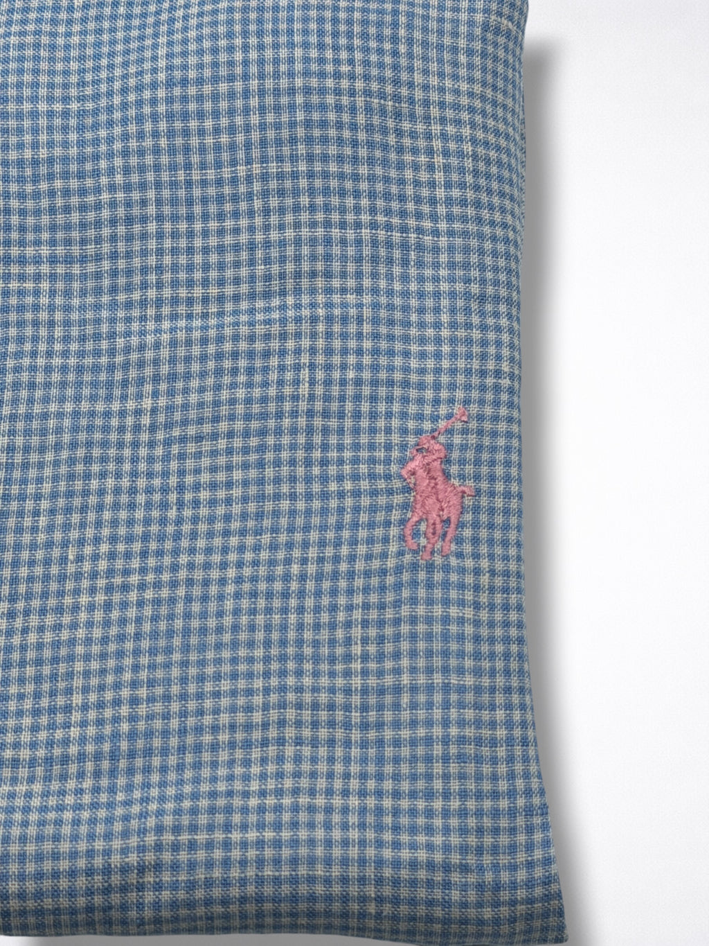 Camisa Polo RAlph Lauren Classic Fit manga corta de lino talla XL