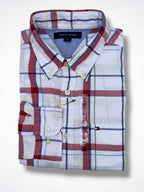 Camisa Tommy Hilfiger Classic Fit manga larga talla M