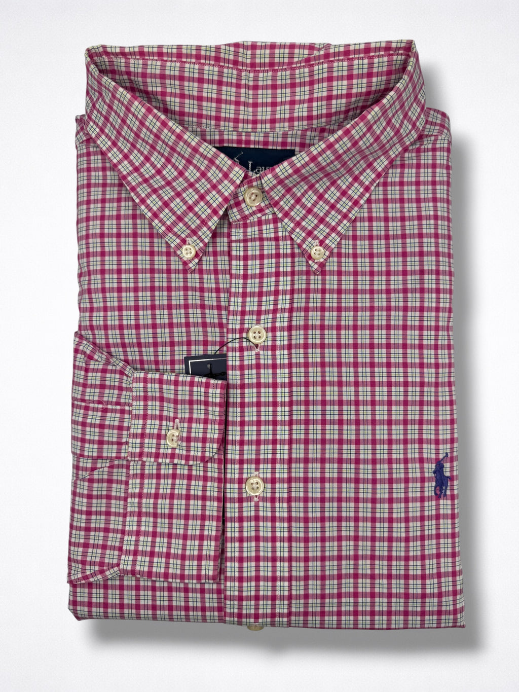 Camisa Polo Ralph Lauren Classic Fit Manga Larga Talla XL