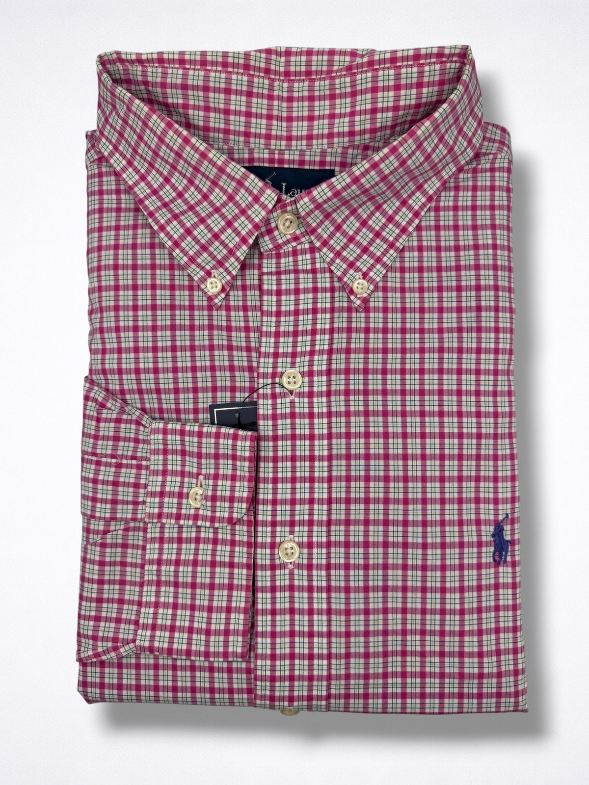 Camisa Polo Ralph Lauren Classic Fit Manga Larga Talla XL