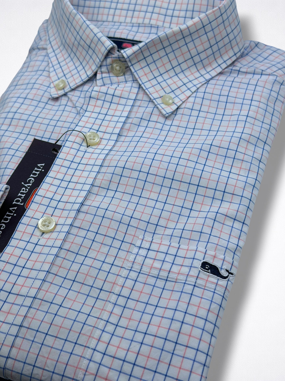 Camisa Vineyard Vines Classic Fit Manga Larga Talla L