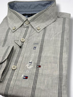 Camisa Tommy Hilfiger Classic Fit Manga Larga Talla M