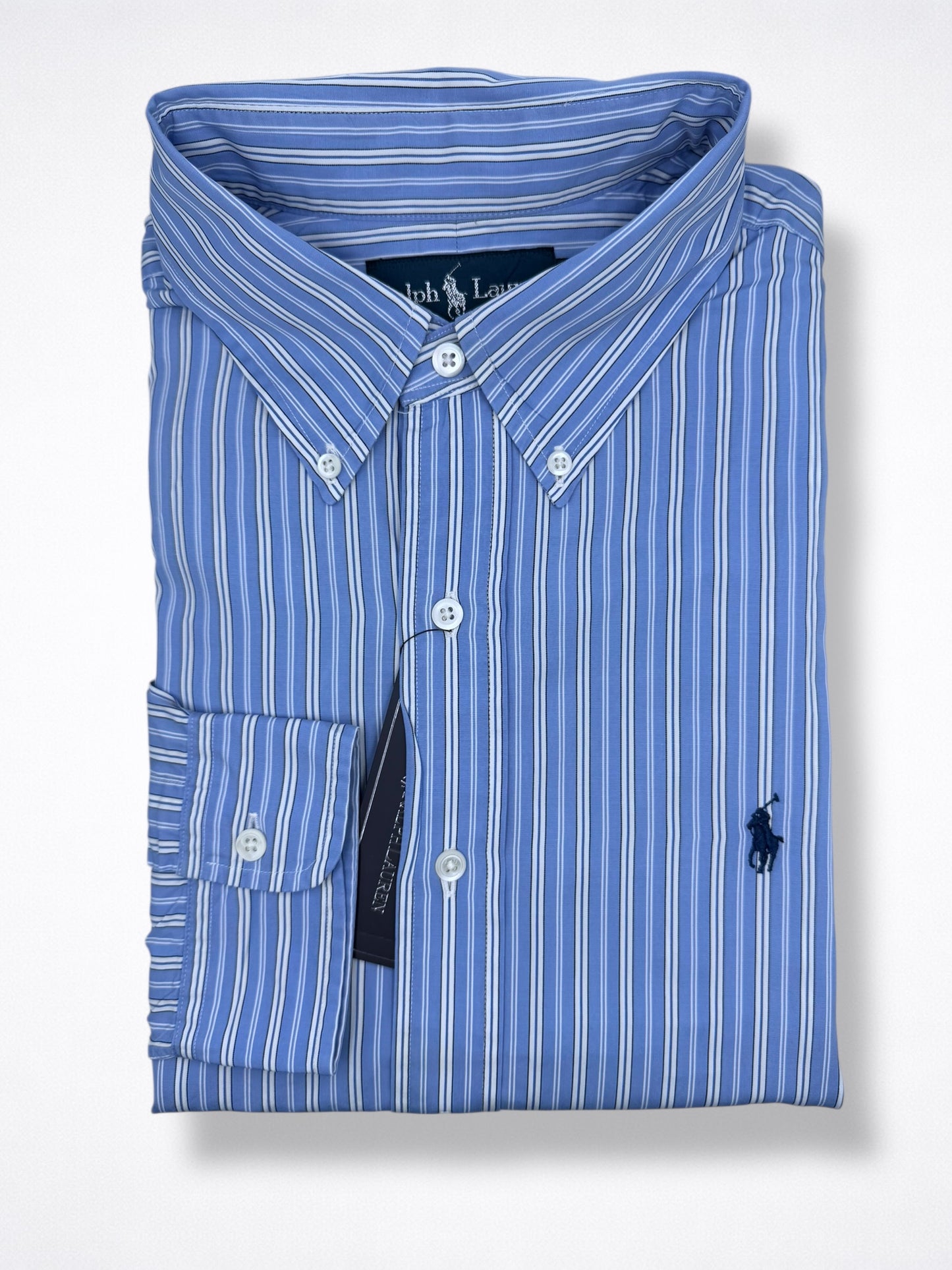 Camisa Polo Ralph Lauren Classic Fit Manga Larga Talla L