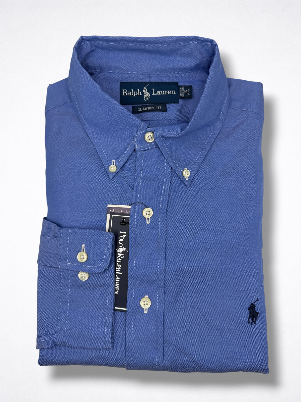 Camisa Polo Ralph Lauren Classic Fit manga larga talla L
