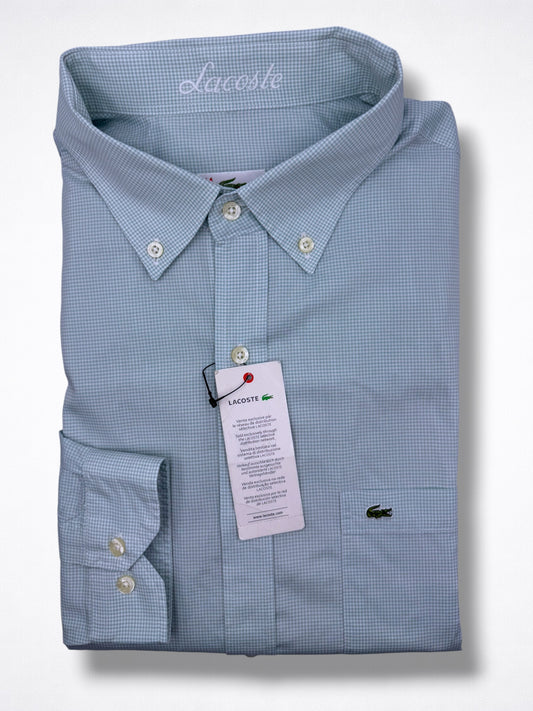 Camisa Lacoste Classic Fit Manga Larga Talla XL