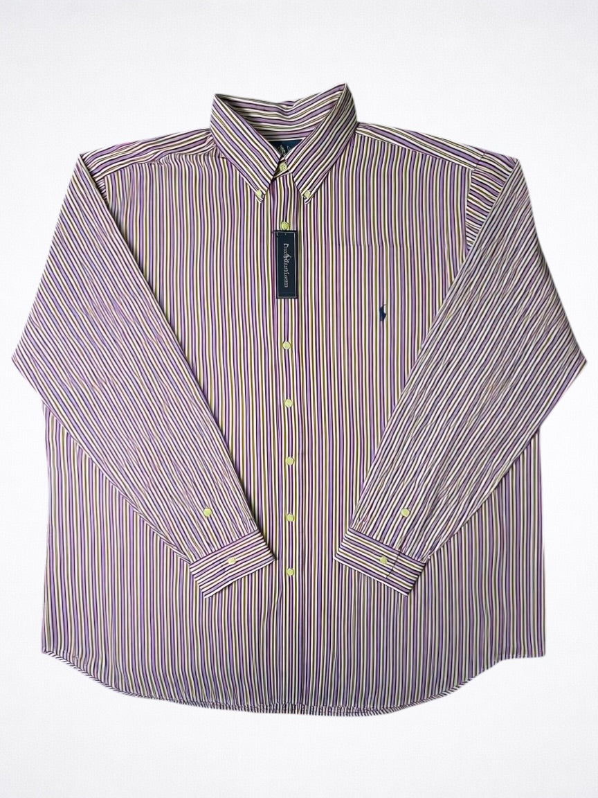 Camisa Polo Ralph Lauren Classic Fit Manga Larga Talla XXL